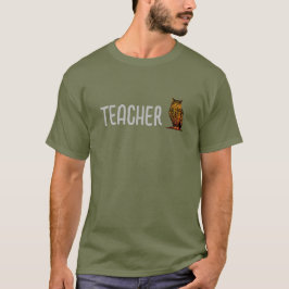 Professora, T-Shirt da Coruja de Águia