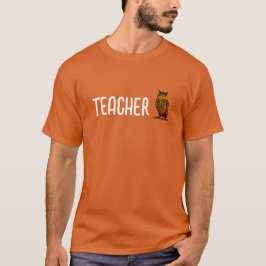 Professora, T-Shirt da Coruja de Águia