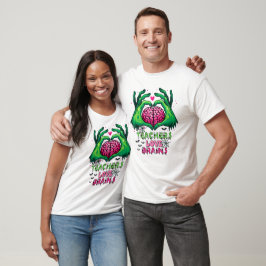 Professores adoram camiseta do Dia das Bruxas