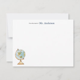 Professores Cartões de Nota Personalizados no Mund