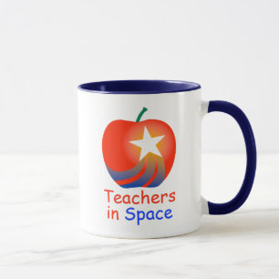 Professores na caneca da campainha do espaço