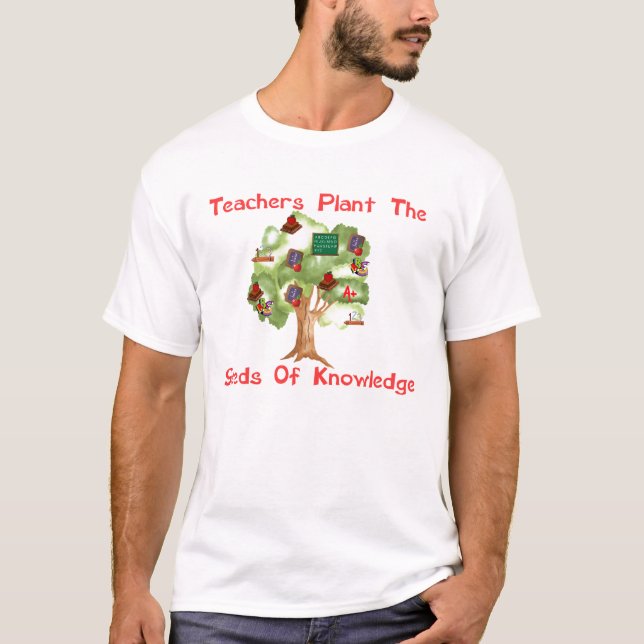 PROFESSORES SEMENTES DE CONHECIMENTO T-SHIRT (Frente)