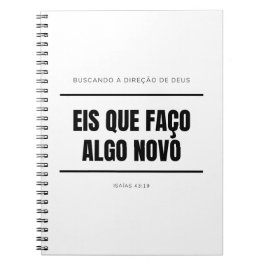 Profetizando - caderno personalizado