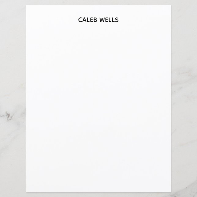 Profissão Simples, Atrativo Branco (Frente)