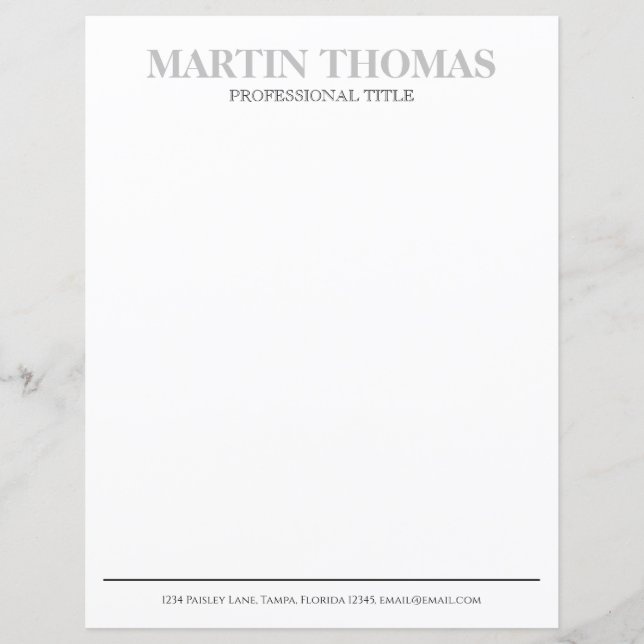 Profissional de Tipografia Simples da Caligrafia M (Frente)