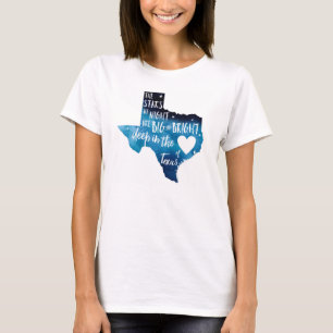 Profundamente no coração do t-shirt de TX Harvey
