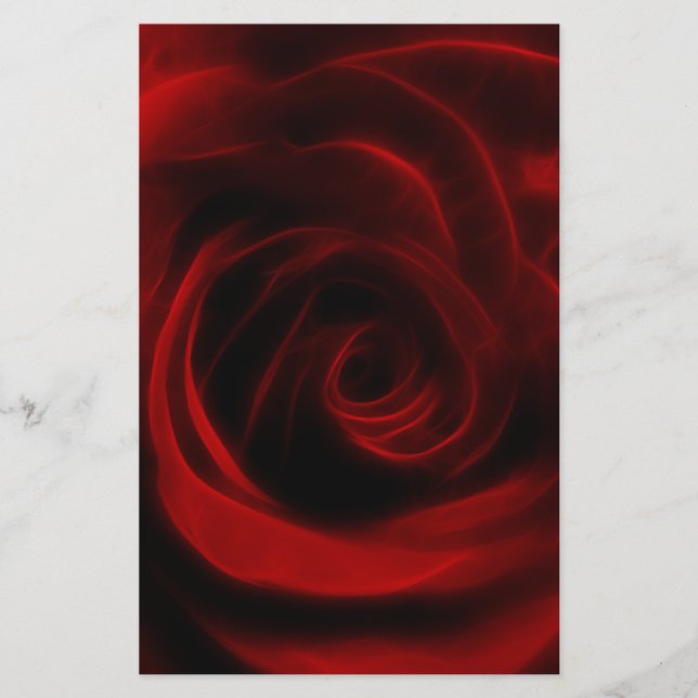 profundidade de rosa vermelha do amor (Frente)