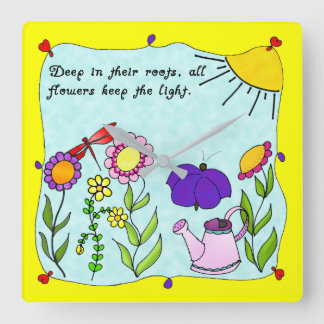 Profundo em seu Relógio da Praça das Raízes