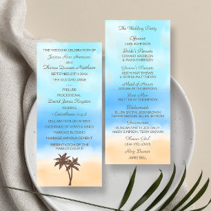 Programa A coleção de casamentos de praia de Watercolor