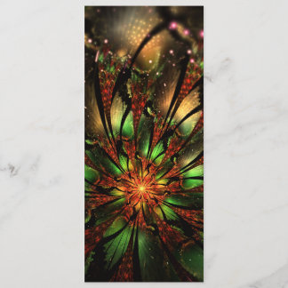 Programa Abstract fractal flower design. 
