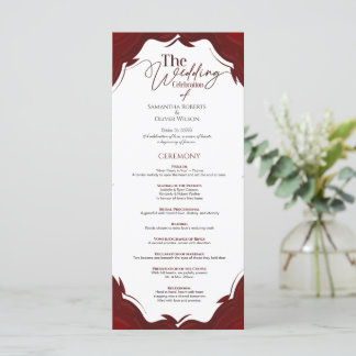 Programa abstrato Moderno de Casamento Minimalista