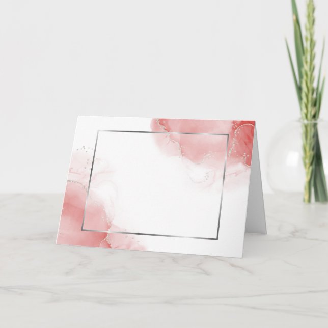 Programa Abstrato Rosa vazio de de  de Coral do  (Frente)