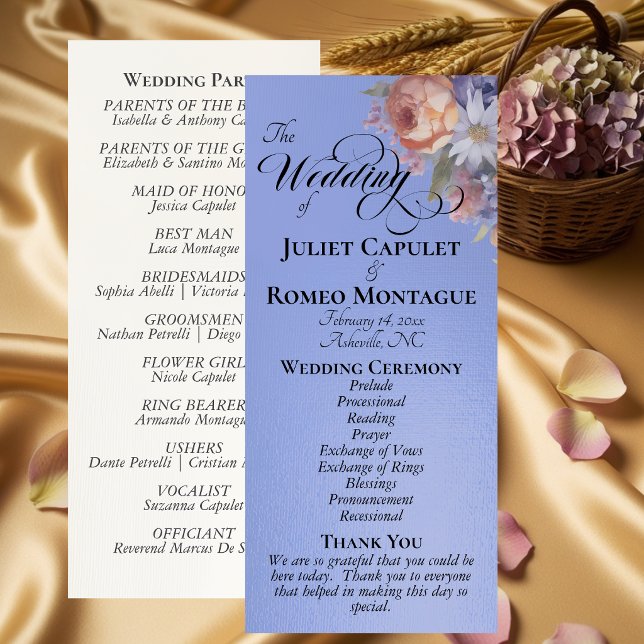 Programa Aquarela Flores Silvestres - Casamento Azul Céu (Criador carregado)