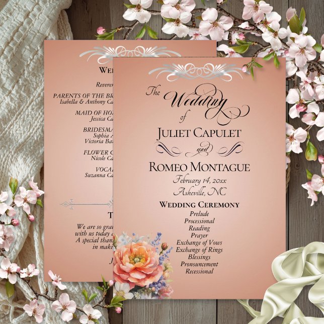 Programa Aquarela Flores Silvestres - Casamento Dourado Ros (Criador carregado)