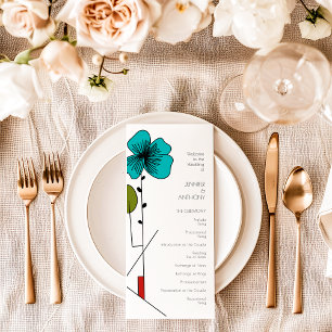 Programa Arte Contemporânea Noveau Casamento Floral