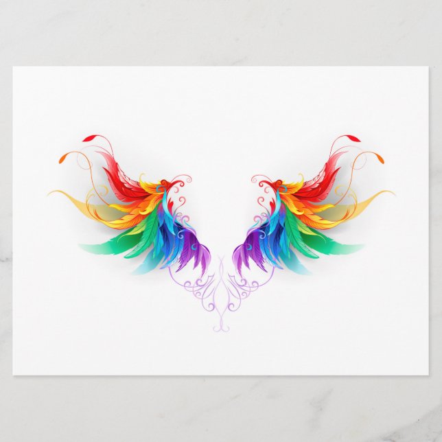 Programa Asas Fluffy Rainbow (Frente)