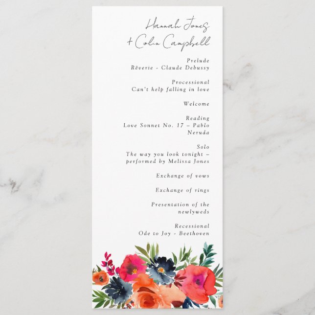 Programa Azul-Vibrante Vermelho Cor-de-laranja Vermelho Bot (Frente)