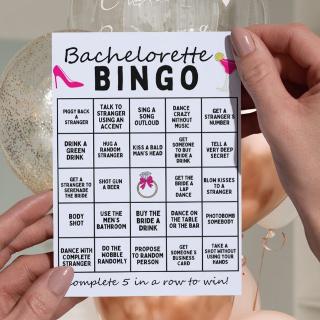 Programa Bachelorette Bingo (Criador carregado)