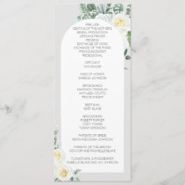 Programa Bloom White Floral Long Program