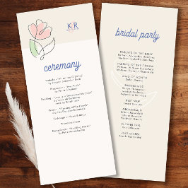Programa Boho Minimalista Primavera Floral Wedding