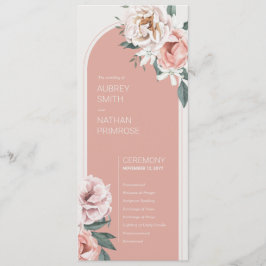 Programa Boho Rosa Wedding