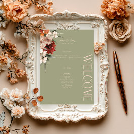 Programa Boho Rust e Sage Neutro Queda Floral