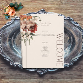 Programa Boho Rust & Neutral Cream Fall Floral