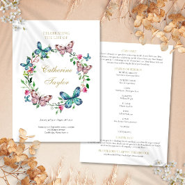 Programa Borboletas Ordem Funeral Memorial