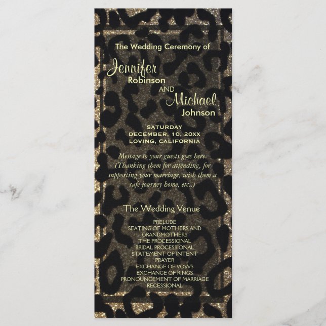 Programa Brilho preto e Dourado (Frente)