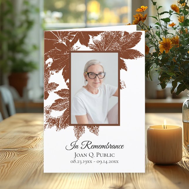 Programa Brown Fall Deixa Serviço Funeral Dobrado (Criador carregado)