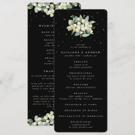 Programa Buquê de Noiva Elegante de Snowberry+Eucalipto Pre