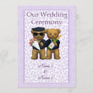 Programa casal gay da Ordem de Serviço Teddy Bears
