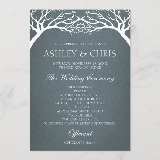Programa Casamento - Árvore russa (Frente)