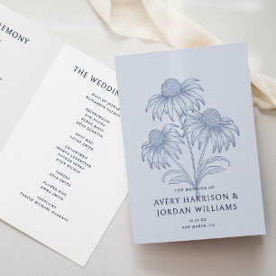 Programa Casamento Azul Pó-De-Ferro-Vidro Elegante