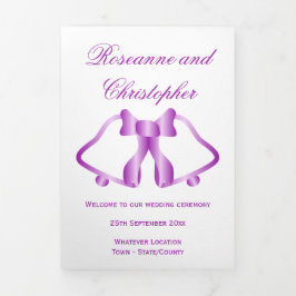 Programa Casamento Bells Roxos E Fita