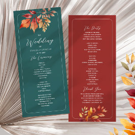 Programa Casamento Boho Outono Verde