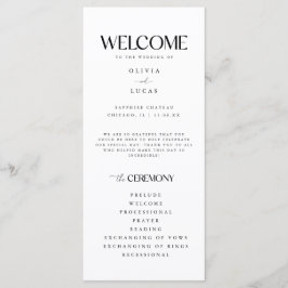 Programa Casamento Branco Moderno e Minimalista