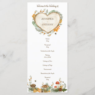 Programa Casamento Cardíaco Cozy Woodland Cottagecore Woode