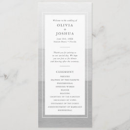 Programa Casamento Cinza Moderno