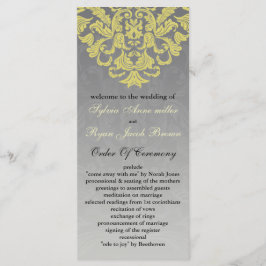 programa Casamento "cinzas amarelas"