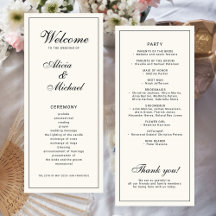 Casamento clássico elegante caligrafia preta marfi