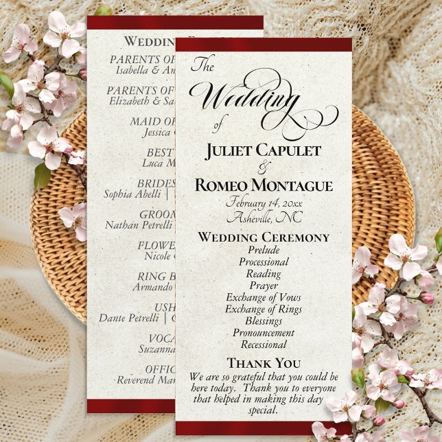 Programa Casamento com Fita Vermelha (Criador carregado)
