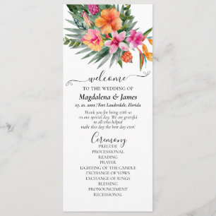 Programa Casamento Cor-de-laranja Cor-de-rosa com flores tr