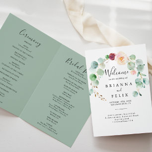 Programa Casamento Curvo de Eucalyptus Floral