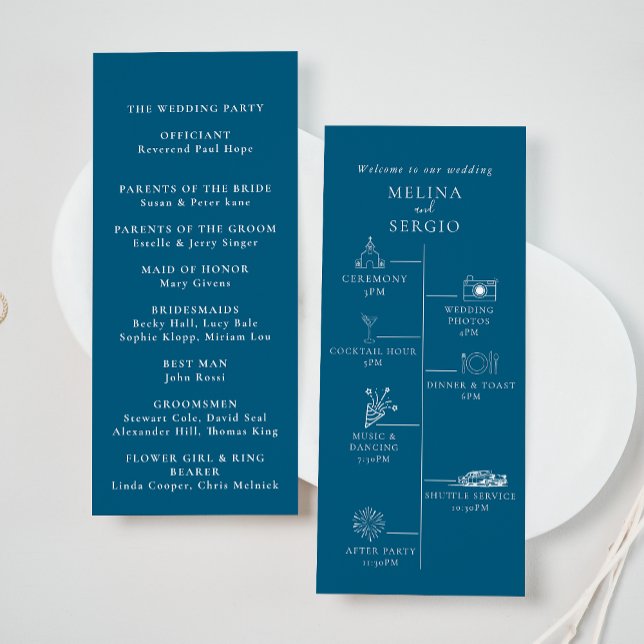Programa Casamento da Linha do Tempo da Caligrafia Minimali (Criador carregado)
