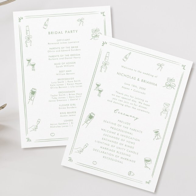 Programa Casamento de Advertência Branca e Sage Verde (Criador carregado)