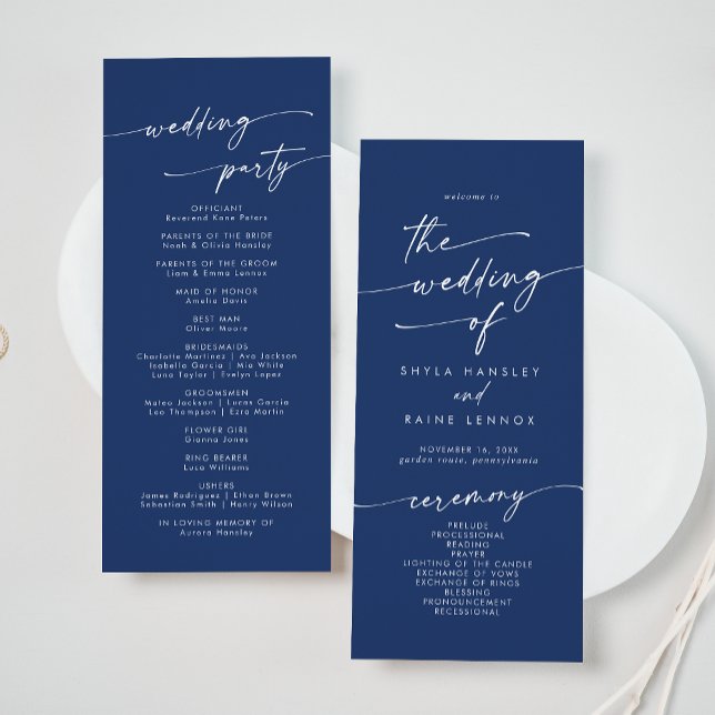 Programa Casamento de Comprimento de Boho Chic Royal Blue T (Criador carregado)