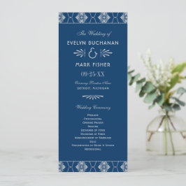 Programa Casamento de Deco Marinho Azul e Arte Prateada