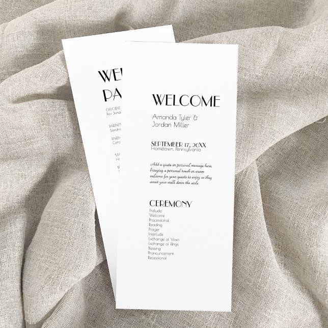 Programa Casamento de Deco Moderno Minimalista (Criador carregado)