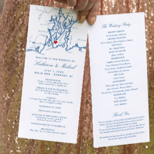 Programa Casamento de Destino de Marinho de Mapa de Newport